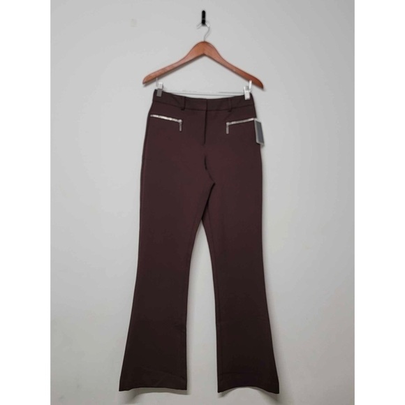 Dkny Pants - NWT DKNY Bootcut Trouser Pants Stretch Office Career Professional Espresso Brown